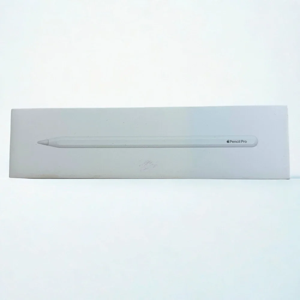 BOX ONLY Apple Pencil Pro Stylus White A2538 Haptic Feedback Bluetooth BOX ONLY